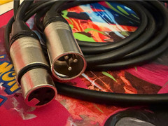 XLR cable black, Very good condition, XLR Male XLR Female