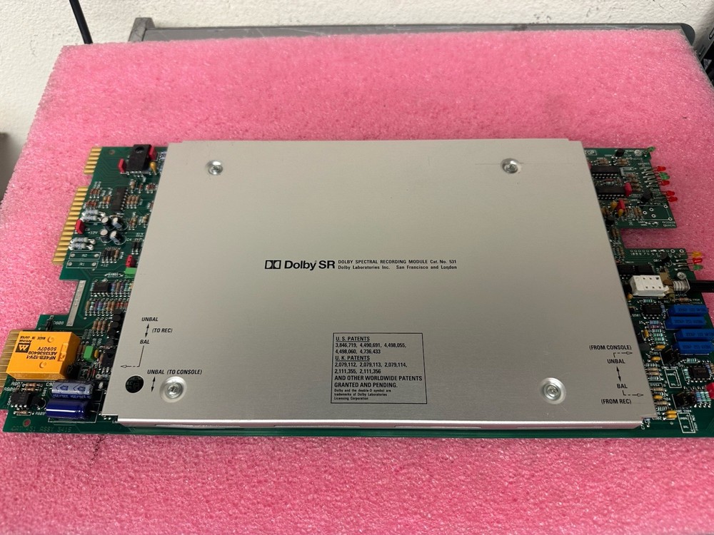 Dolby Spectral Recording Module Cat No 531 Noise Reduction Module
