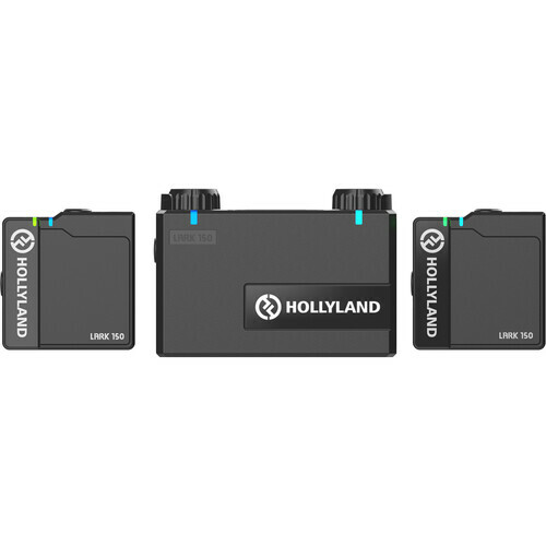 Hollyland LARK 150 Compact Digital Wireless Dual Lavalier Microphone System