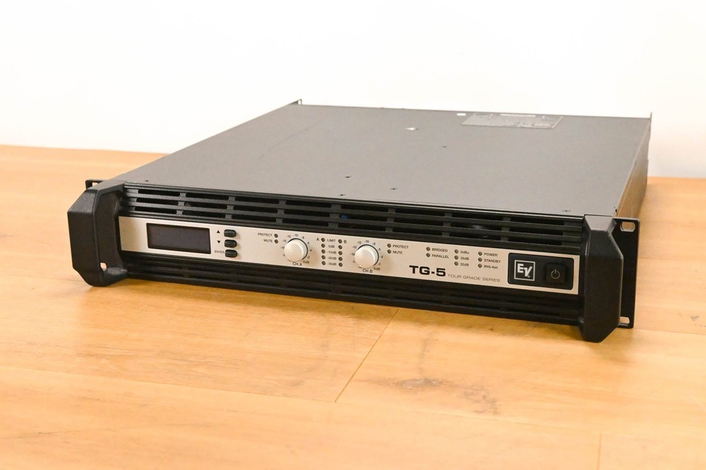 Electro-Voice (EV) TG-5 120V 2-Channel Tour Grade Power Amplifier CG01YB4