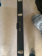 ESP LTD Explorer / Firebird Electric Guitar Black HARD CASE