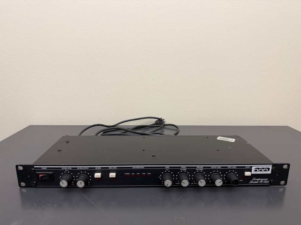 DOD R-825 Compressor Limiter Vintage Rackmount Dynamics Processor UNTESTED**