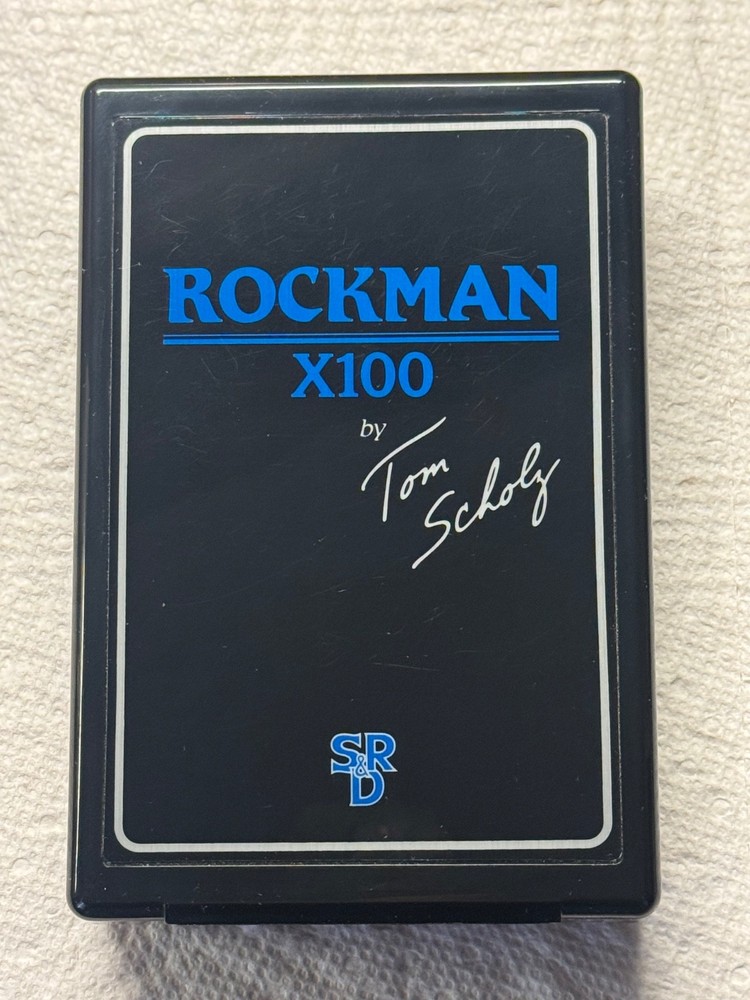 SR&D Tom Scholz ROCKMAN X100 Guitar Headphone Amplifier – EXC – BUY IT NOW!!!