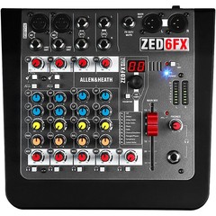 Allen & Heath AHZED6FX 6Channel Mixer With FX