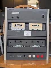 Sony CCP-1300 High-Speed Audio Cassette Tape Master Duplicator + Original Cover