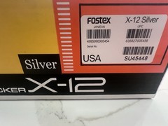 Fostex X-12 Multitracker Cassette Tape Recorder Box Manual & AC Adaptor Open Box