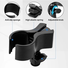 1pcs Large Microphone Clip, Adjustable Mic Holder for Microphones with Outer …