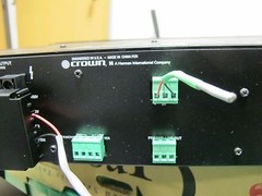 Crown 1160A 160W 70/100V Commercial 2U Rackmount Single-Zone Power Amplifier