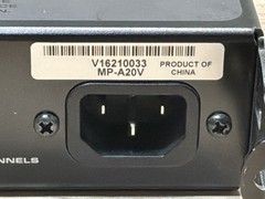 QSC MP-A20V Multi-Channel Amplifier FlexAmp technology Hi-Z / Lo-Z amp/JUA3456