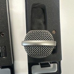 Behringer C-1 Studio Condenser Microphone Lot of 2 Cardioid XLR Silver w/Cases