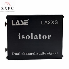 LASE LA2XS Dual-Channel Audio Isolator Noise Reduction Filter Eliminates Noise
