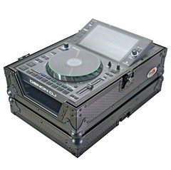 ProX XS-CDBL Flight Case for Denon SC6000 PRIME| Black on Black