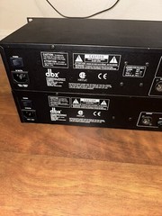 DBX 1215 Graphic EQ Equalizer And DBX 2031 Equalizer/Limiter Power Tested Only