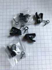Sanken HC-11 Horizontal Microphone Clip (Black) Pack of 5