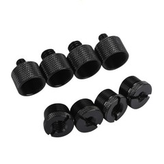 8* Mic Stand Thread Adapter Kit 5/8 Female To 3/8 Male 5/8 Female To 1/4 Male