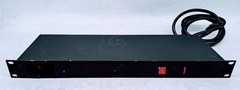 Lowell U 181-B-LC 9″ Inch 1U Rack Mount Relocatable 8 Outlet Power Tap
