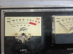 Peavey Twelve Hundred Stereo Mixer Model 1200 – Early Wood-Rear-Output Version