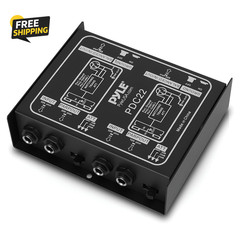 -PRO Premium Direct Injection Audio Box – Passive DI Unit Hum W/ Input