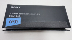 Sony ECM-44B Electret Condenser Omnidirectional Lavalier Microphone W/Box (040)