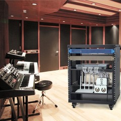 VEVOR 12U AV Rack Stand 300 lbs Capacity Network Stereo Recording Studio Rack