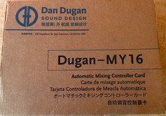 YAMAHA DUGAN-MY16 AUTOMATIC MIXING CONTROLLER CARD NICE! BUY IT NOW!