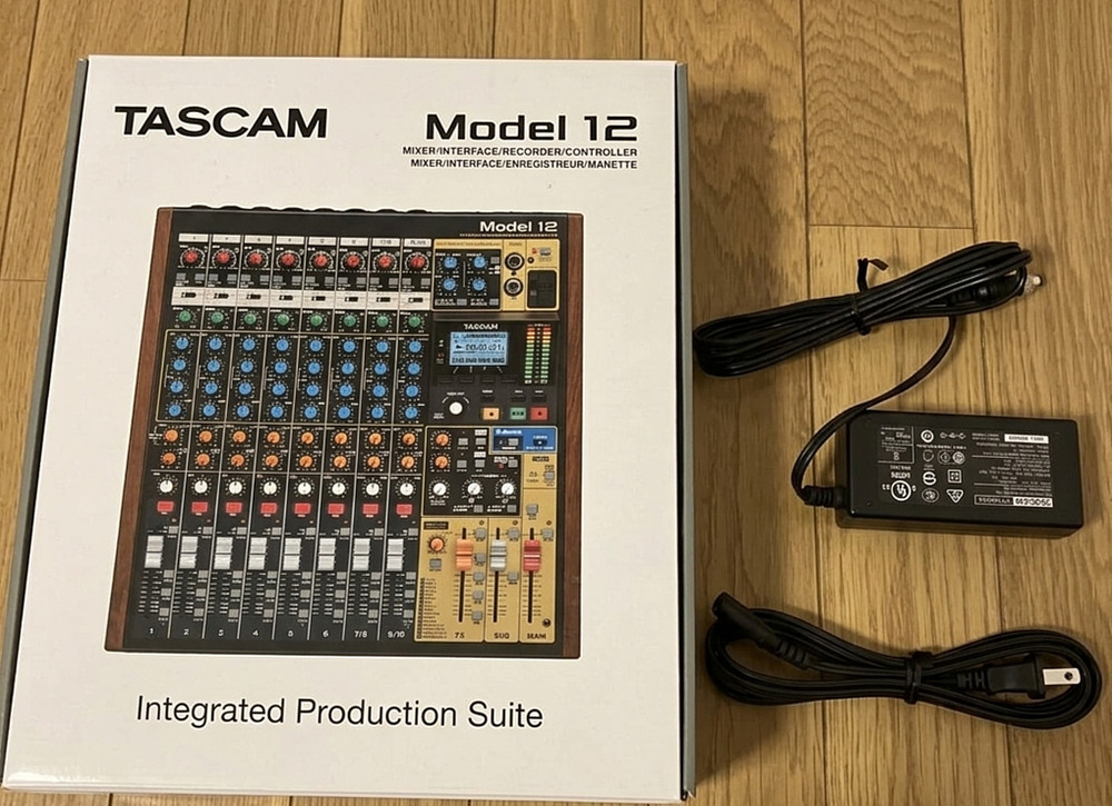 TASCAM Model 12 12-Track Desktop Multitrack Recorder Mixer Controller Used JAPAN