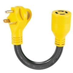 Generator Transfer Switch Adapter Cord NEMA TT-30P to L14-30R, 3 Prong 30 1 FT