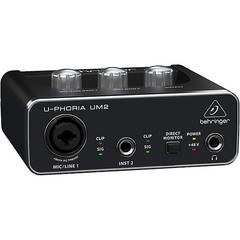 Behringer U-Phoria UM2 Audio Interface #RE8226