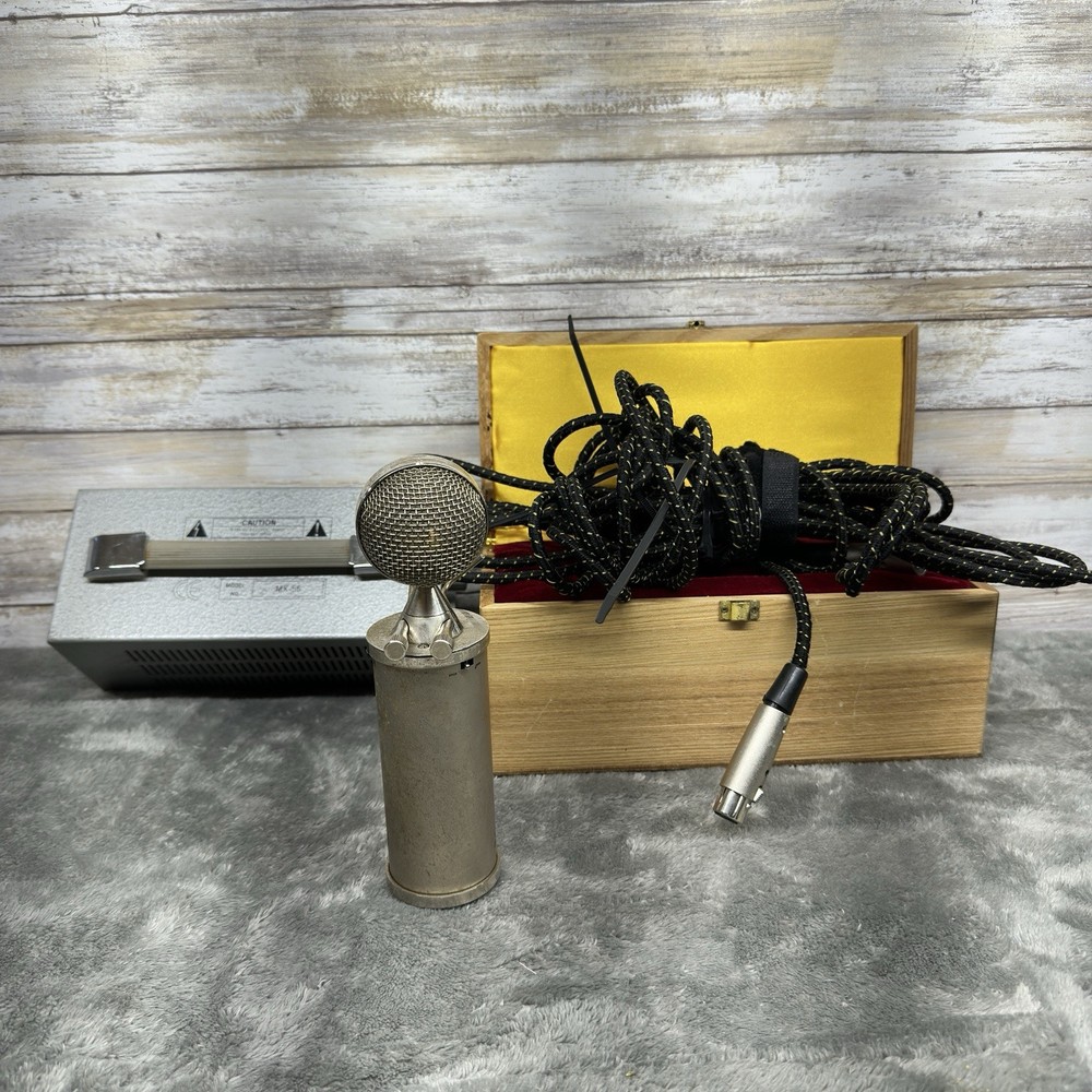 Peluso VTB LDC Tube Microphone, Complete Set Powers On Needs Repair – For Parts