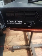 Legion Sound LSA-2700 Power Amplifier Rac Mounted Tested
