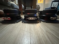 PRV Audio 4MR60-4 Lot of 6 4in Mid-Range Speaker Drivers 4 Ohm 30W RMS