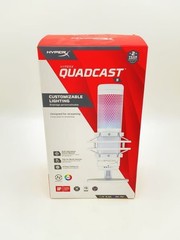 HyperX QuadCast S Standalone Microphone RGB Lighting White 519P0AA from Japan
