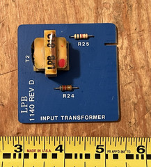 LPB broadcast module input transformer card type 1140 Rev. D