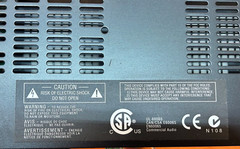 Crown 180A 80W Commerical Audio Power Amplifier with Rack Mount Bracket T0343