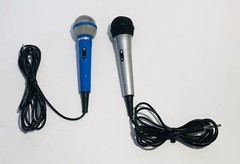 Lot Of 2 Dynamic Microphone Uni-Directional Corded Wired Mic DM-30 imp 600
