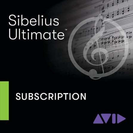 Sibelius: Ultimate 1-Year Subscription Download Code Only