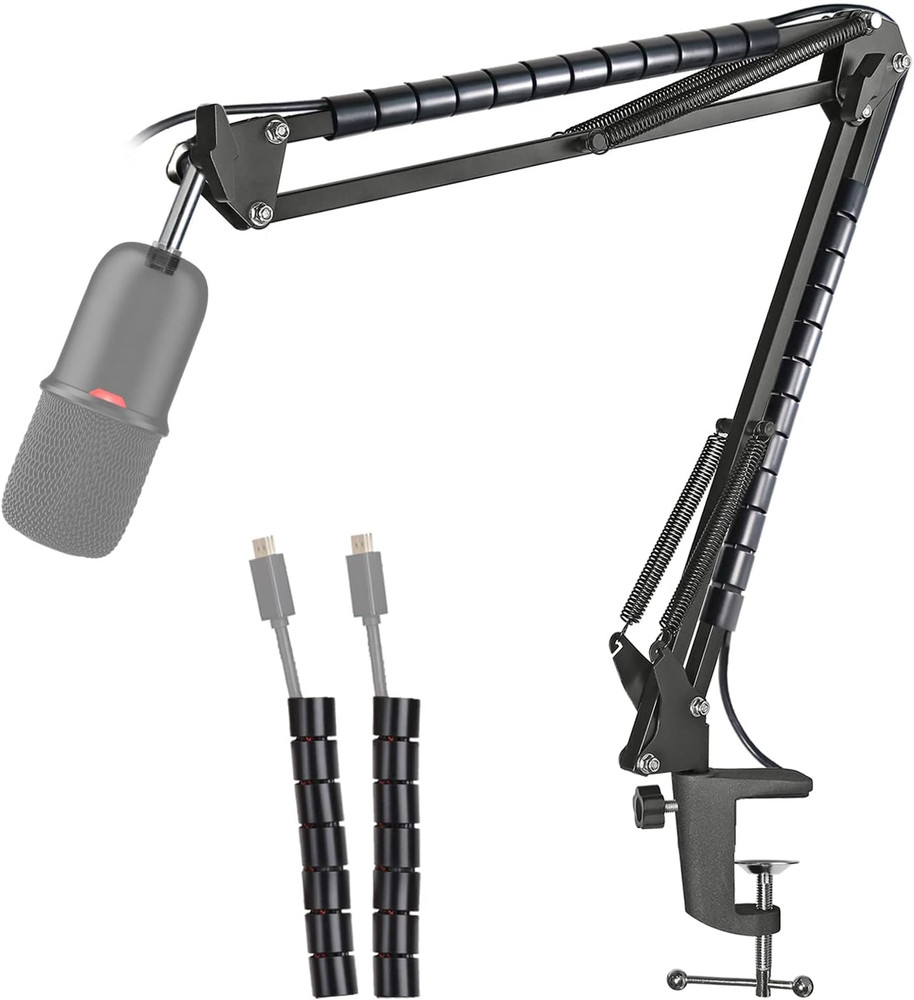 Hyperx Solocast Mic Boom Arm Stand – Professional Adjustable Scissor Microphone