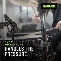 Shure SM57 Pro XLR Dynamic Microphone – Professional Studio & Live Performance