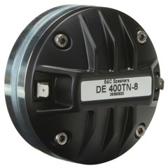 B&C DE400TN 1″ Neodymium Titanium Horn Driver 100 Watts 2-Bolt 8-Ohms 106 dB