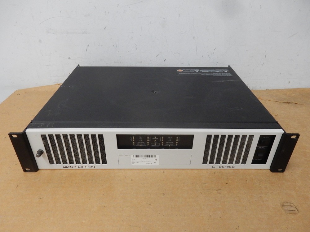 LAB GRUPPEN C5:4X 500W 4-channel Power Amplifier – Unit Only