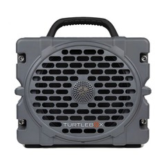 Turtlebox Grande Speaker, Waterproof, Bluetooth, Gray (TB-GRAN-G1-GRAY-1)
