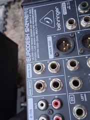 Rockville RSG 15.24 & Electro-Voice ELX215 Speakers, Behringer SX2442FX Mixer