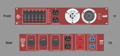 Whirlwind PLR2-H1 30A Power Distro Breaker Power Pak L2130 to LS30 and Duplex
