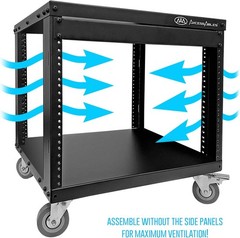 AxcessAbles 8U 19 Homelab Server Rack 550 lb