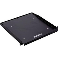 Space Metal Slide Out Rack Tray for Professionals 19-in Wide Heavy Black