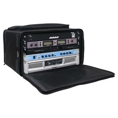 OPEN BOX: Sound Town 6U Rack Bag 14″ Rackable Plywood Rack Frame (STRB-616B-R)