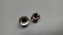 2x Metal Mic Clip Stand Thread Barrel Adapter 5/8-27 Male to 3/8-16 Female Euro