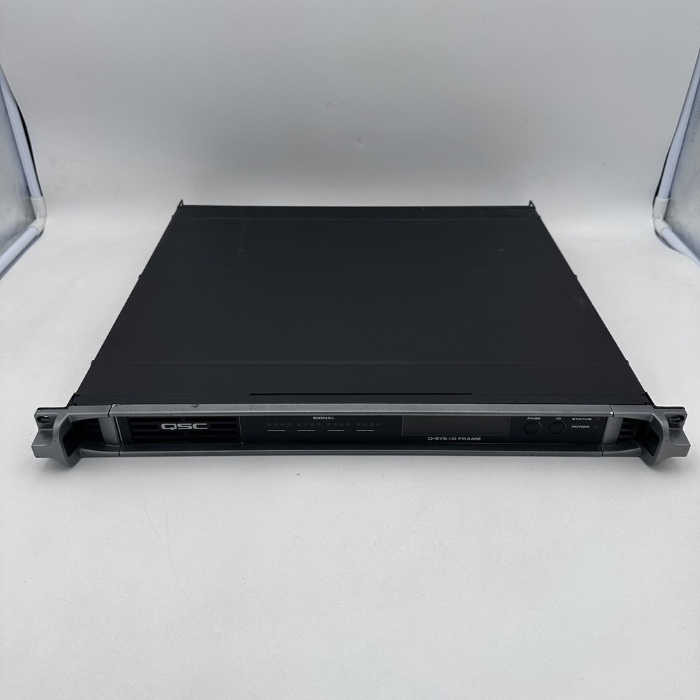 QSC Audio Products, LLC Q-SYS I/O FRAME w/ 3x CODP4 Cards – Rack Mountable