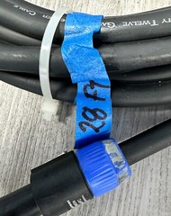 Speakon to Speakon Speaker Cable 12AWG 28ft.