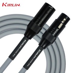 NEW Kirlin 10FT Stage MPQ Microphone XLR Male to Female Premium Cable – Grey